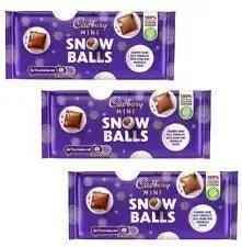 Cadbury Dairy Milk Mini Snowballs Bar 110g (Case of 20)