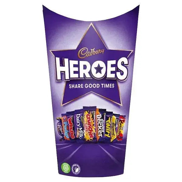 Cadbury Heroes Chocolate Box 290g (Case of 6)