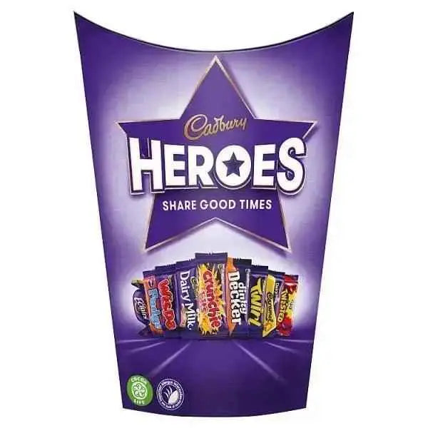 Cadbury Heroes Chocolate Carton 185g