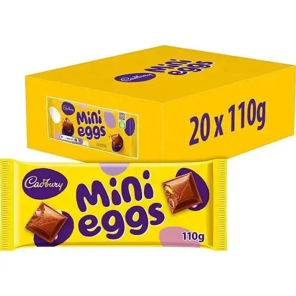 Cadbury Mini Eggs Chocolate Bar 110g (Case of 20)