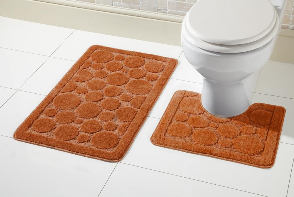 OLIVIA ROCCO Cali Bath Mat Set Ultra Soft Non Slip Ultra Absorbent Machine Washable In Multiple Colours And Sizes For Bathroom Safety And Comfort