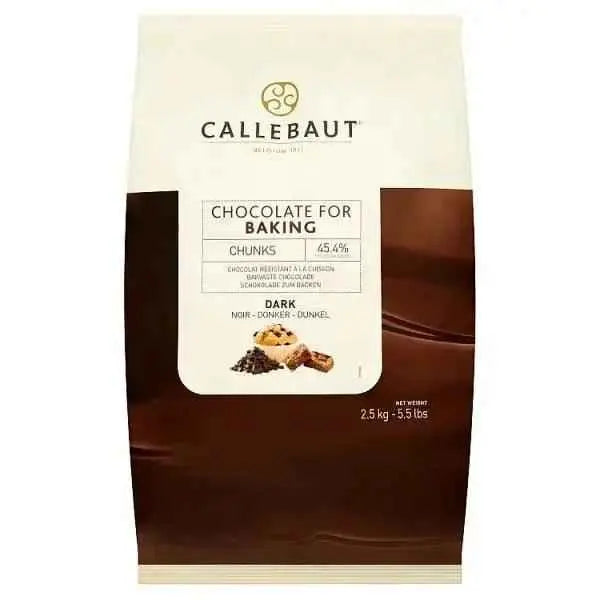 Callebaut Chocolate for Baking Chunks Dark 2.5kg