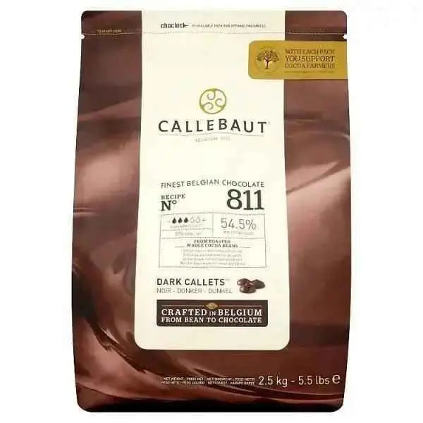 Callebaut Finest Belgian Chocolate Dark Callets 2.5kg