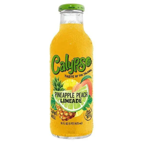 Calypso Pineapple Peach Limeade 473ml (Case of 12)