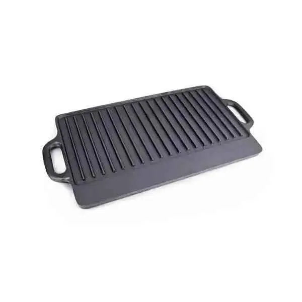 Cast Iron Griddle with Handles 1 L381 x W229 mm