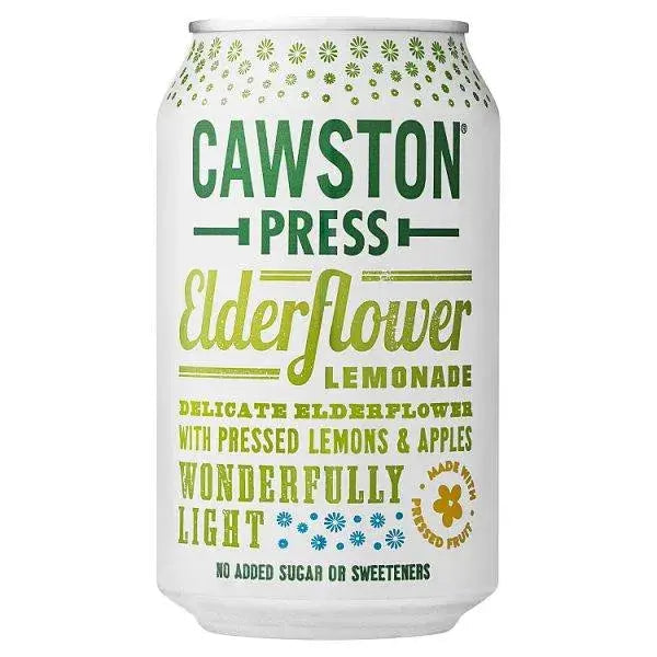 Cawston Press Sparkling Elderflower Lemonade (Case of 24)