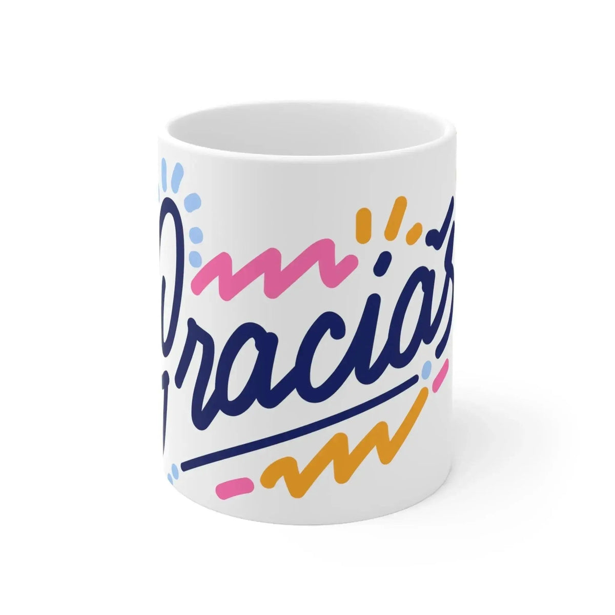 Ceramic Coffee Cups, Gracias 11oz, 15oz