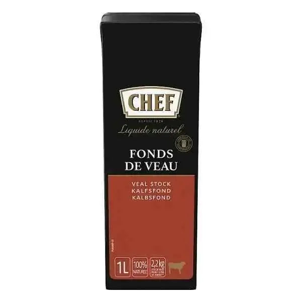 Chef Premium Natural Veal Stock Pack 1 Litre