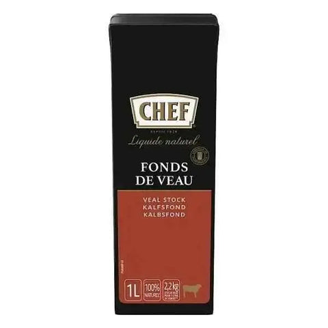 Chef Premium Natural Veal Stock Pack 1 Litre