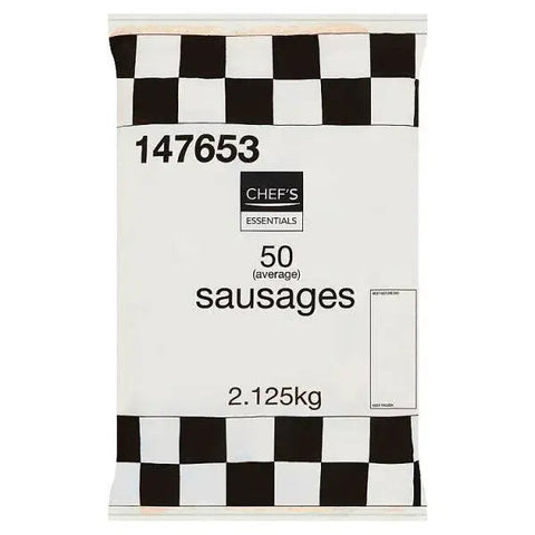 Chefs Essentials 50 (Average) Sausages 2.125kg