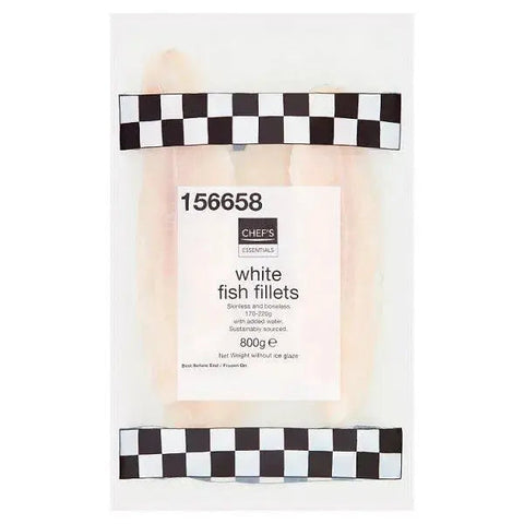 Chef's Essentials White Fish Fillets 800g