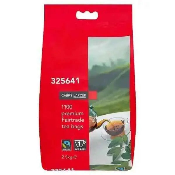 Chef's Larder 1100 Premium Fairtrade Tea Bags 2.5kg