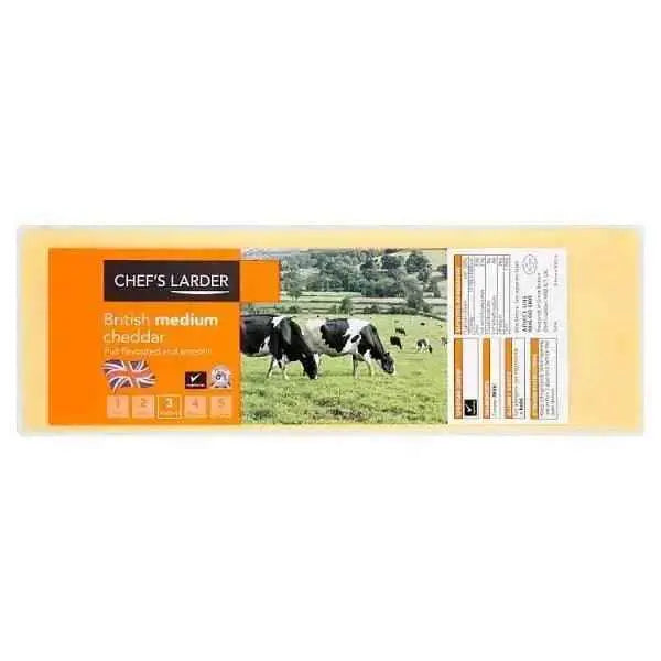 Chef's Larder British Medium Cheddar