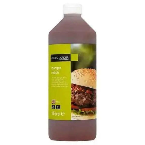 Chef's Larder Burger Relish 1 Litre