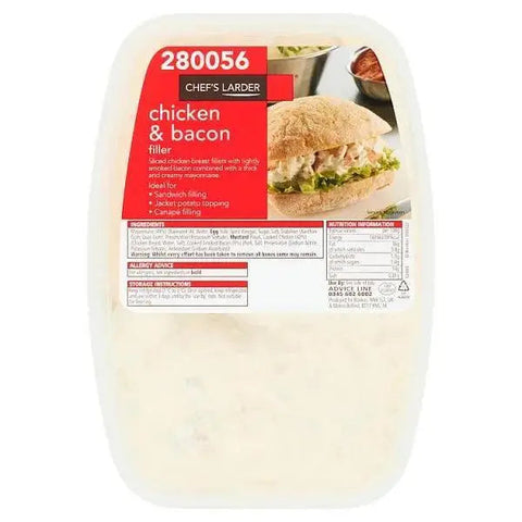 Chef's Larder Chicken & Bacon Filler 1kg
