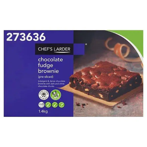 Chefs Larder Chocolate Fudge Brownie 1.4kg