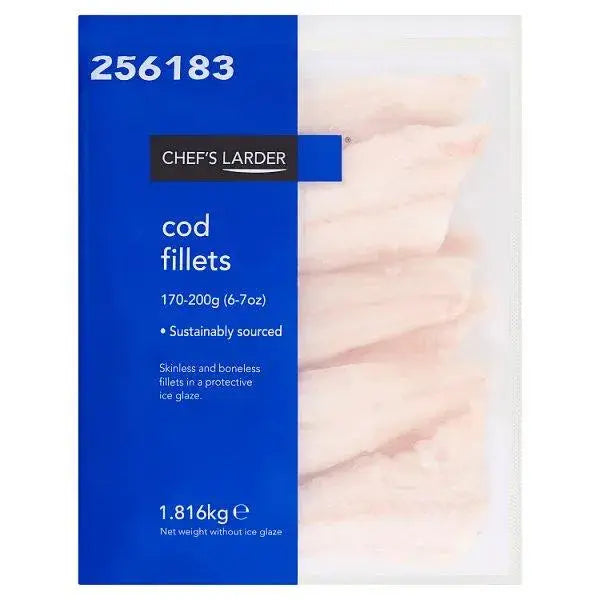 Chefs Larder Cod Fillets 1.816kg