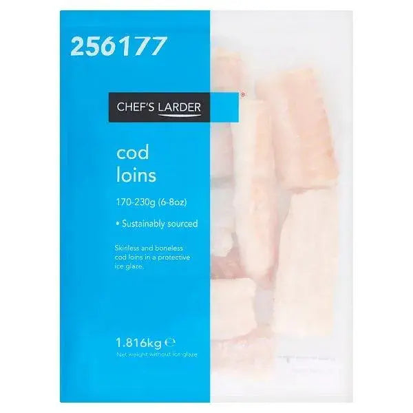 Chefs Larder Cod Loins 1.816kg
