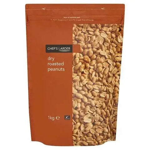 Chef's Larder Dry Roasted Peanuts 1kg