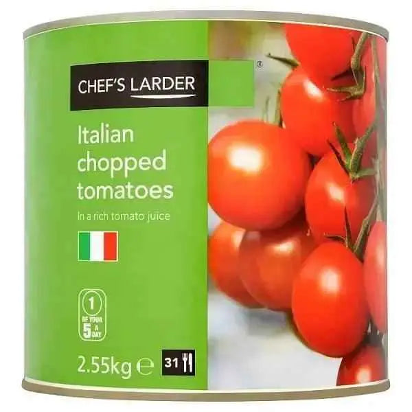Chef's Larder Italian Chopped Tomatoes in a Rich Tomato Juice 2.55kg