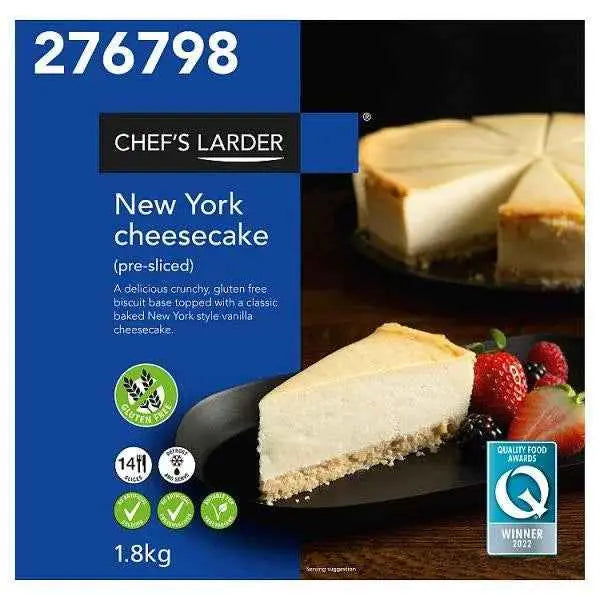 Chefs Larder New York Cheesecake 1.8kg