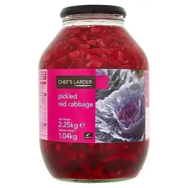 Chef's Larder Pickled Red Cabbage 2.25kg (Drained Weight 1.04kg)
