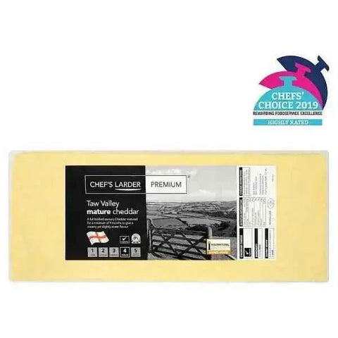 Chef's Larder Premium Taw Valley Mature Cheddar