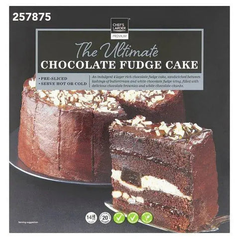 Chefs Larder Premium The Ultimate Chocolate Fudge Cake
