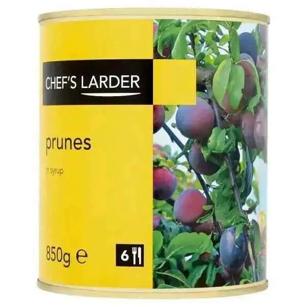 Chef's Larder Prunes in Syrup 850g (Drained Weight 500g)