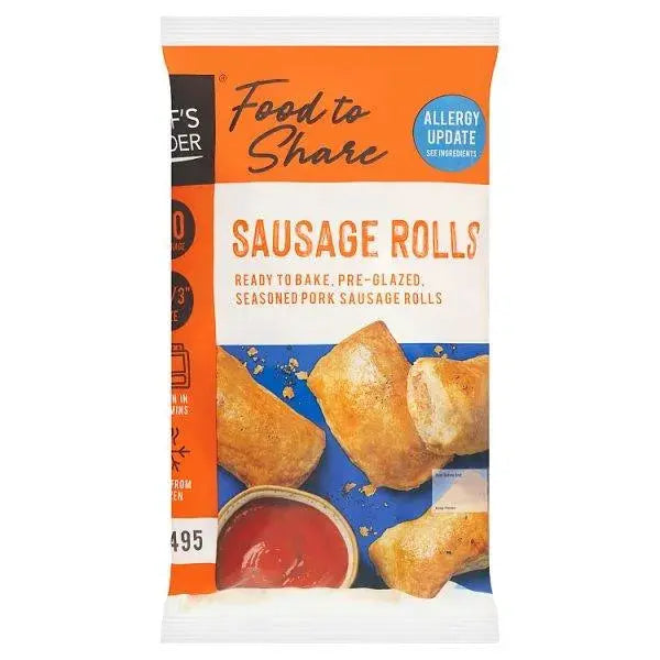 Chefs Larder Sausage Rolls 1.8kg - 40pk