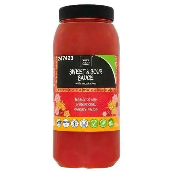 Chef's Larder Sweet & Sour Sauce with Vegetables 2.15L