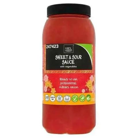 Chef's Larder Sweet & Sour Sauce with Vegetables 2.15L