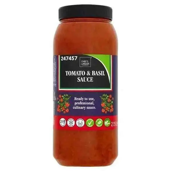 Chef's Larder Tomato & Basil Sauce 2.15L