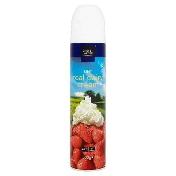 Chef's Larder UHT Real Dairy Cream 500g (486ml)