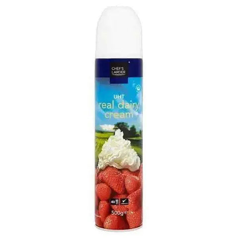 Chef's Larder UHT Real Dairy Cream 500g (486ml)