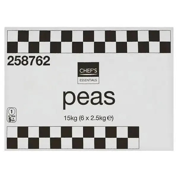 Chefs Essentials Peas 15kg (6 x 2.5kg)