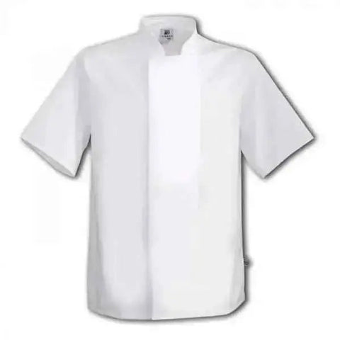 Chefs Jacket Short Sleeve Black, White