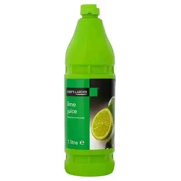 Chefs Larder Lime Juice from Concentrate 1 Litre