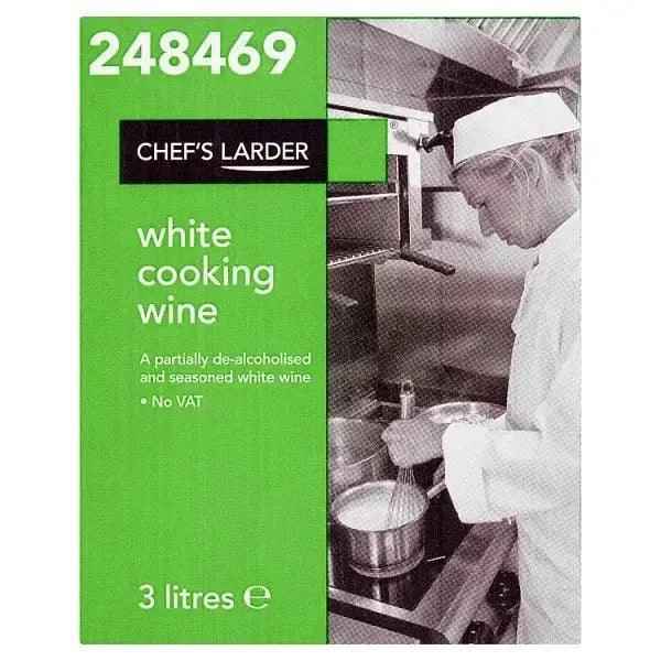 Chefs Larder White Cooking Wine 3 Litres