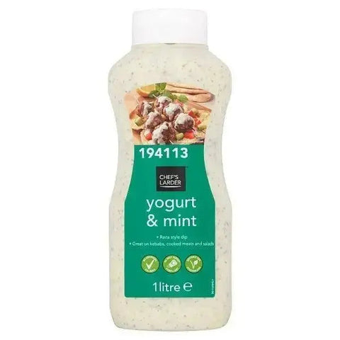 Chefs Larder Yogurt and Mint Dressing 1 Litre