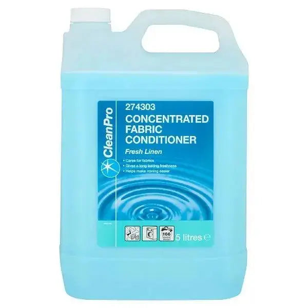 CleanPro Fresh Linen Concentrated Fabric Conditioner 5 Litres