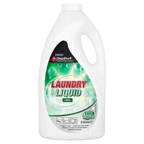 CleanPro+ Laundry Liquid Bio 5 Litres (Case of 2)