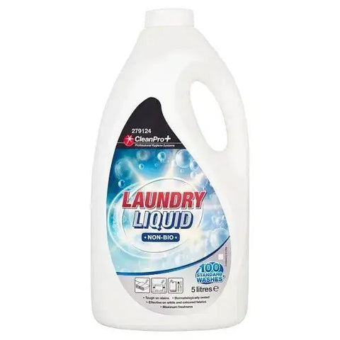 CleanPro+ Laundry Liquid Non-Bio 5 Litres (Case of 2)