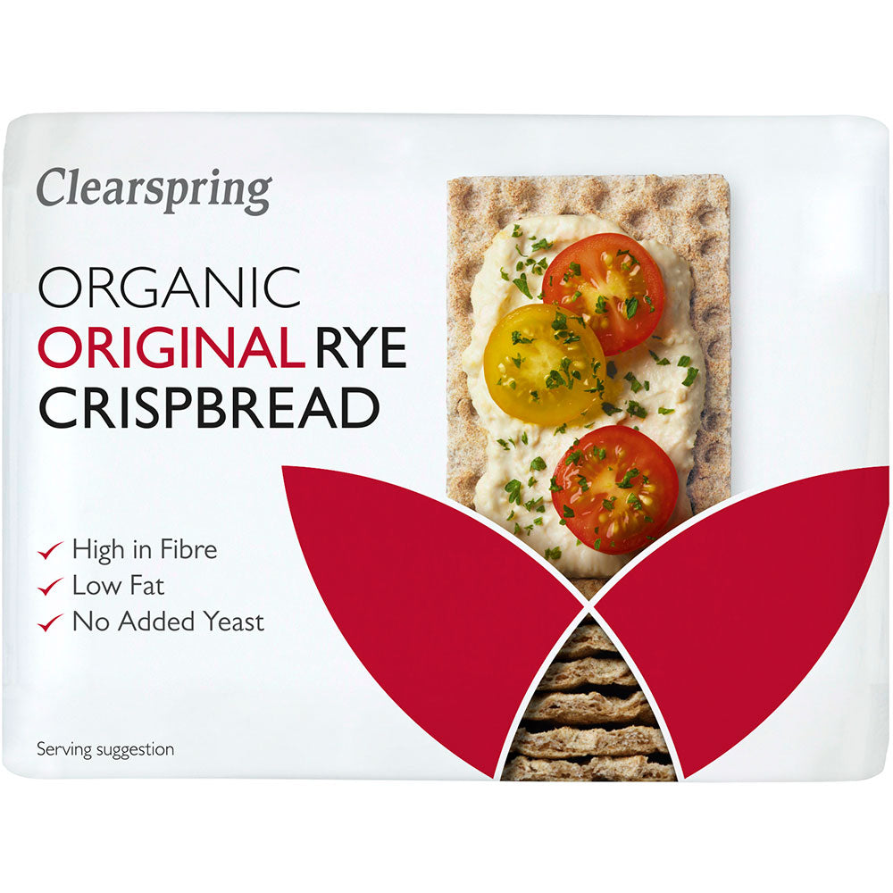 Organic Original Rye Crispbread - 200g - Clearspring