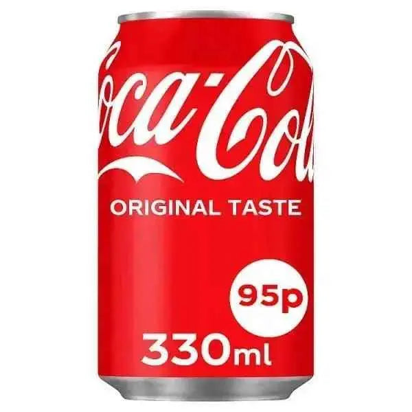 Coca-Cola Original Taste 330ml (Case of 24)