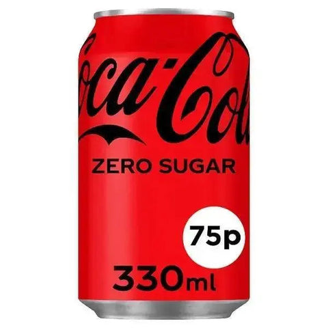 Coca-Cola Zero Sugar 330ml (Case of 24)