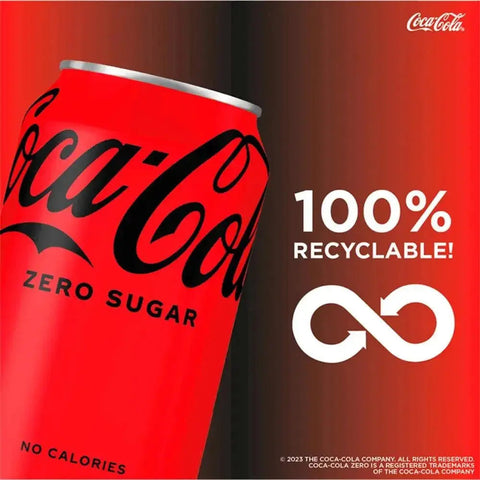 Coca-Cola Zero Sugar 6 x 330ml (Case of 4)