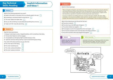Collins GCSE Grade 9-1 SNAP Revision - AQA GCSE 9-1 English Language Reading (Papers 1 & 2) Workbook