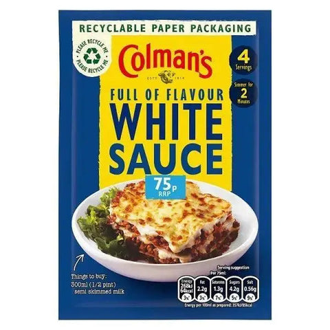 Colman's White Sauce Mix 25 g Enhance Dishes