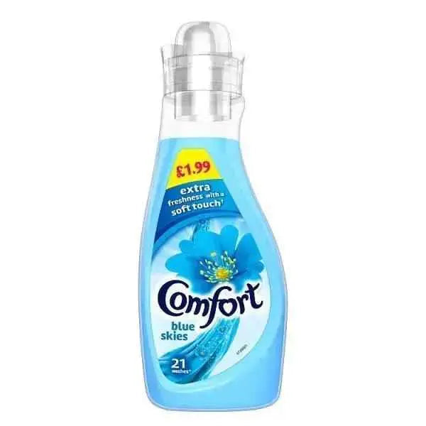 Comfort Blue skies Fabric Conditioner 21 Wash 750ml (Case of 8)
